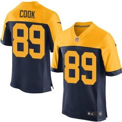 Cheap Jared Cook Packers Jersey From China Navy Alternate Elite #89