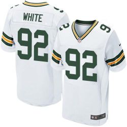 Cheap Reggie White Packers Jersey From China White Elite #92