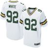 Cheap Reggie White Packers Jersey From China White Elite #92