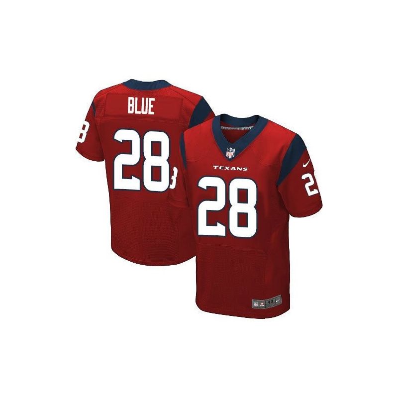 Cheap Alfred Blue Texans Jersey From China Red Elite #28