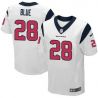 Cheap Alfred Blue Texans Jersey From China White Elite #28