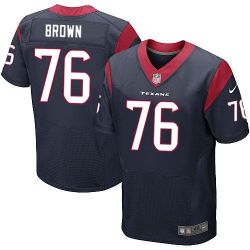 Cheap Duane Brown Texans Jersey From China Blue Elite #76