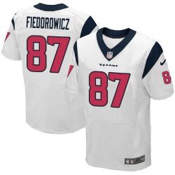 Cheap CJ Fiedorowicz Texans Jersey From China White Elite #87