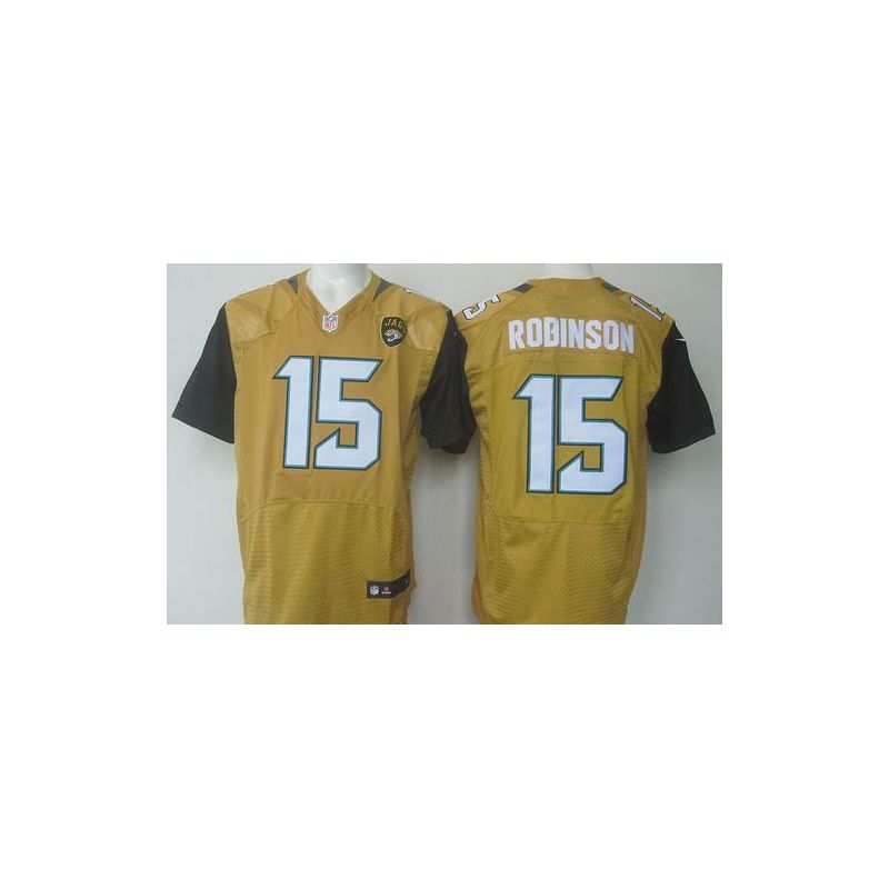 Cheap Allen Robinson Jaguars Jersey From China Yellow Elite #15