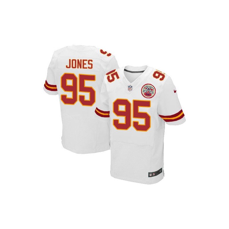 Cheap Chris Jones Chiefs Jersey From China White Elite #95