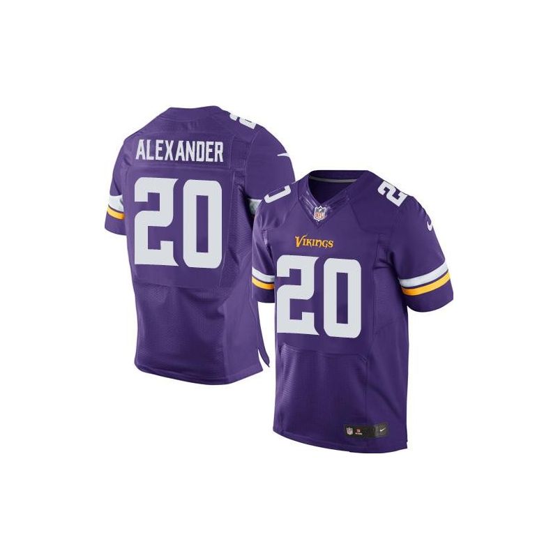 Cheap Mackensie Alexander Vikings Jersey From China Purple Elite #20