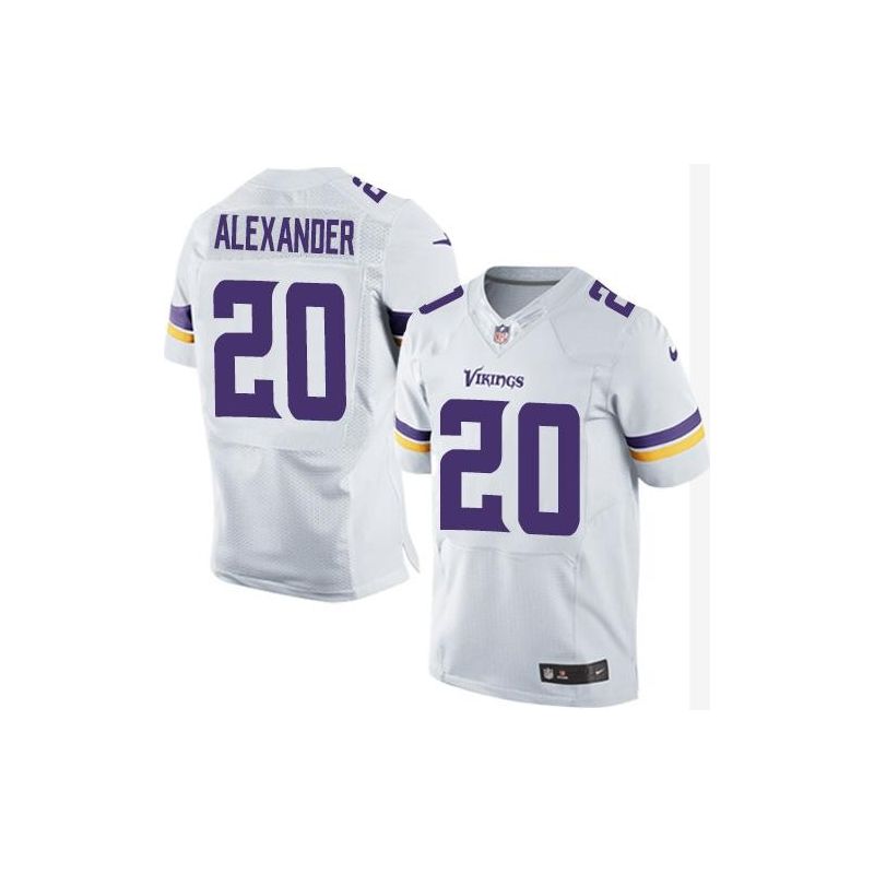 Cheap Mackensie Alexander Vikings Jersey From China White Elite #20