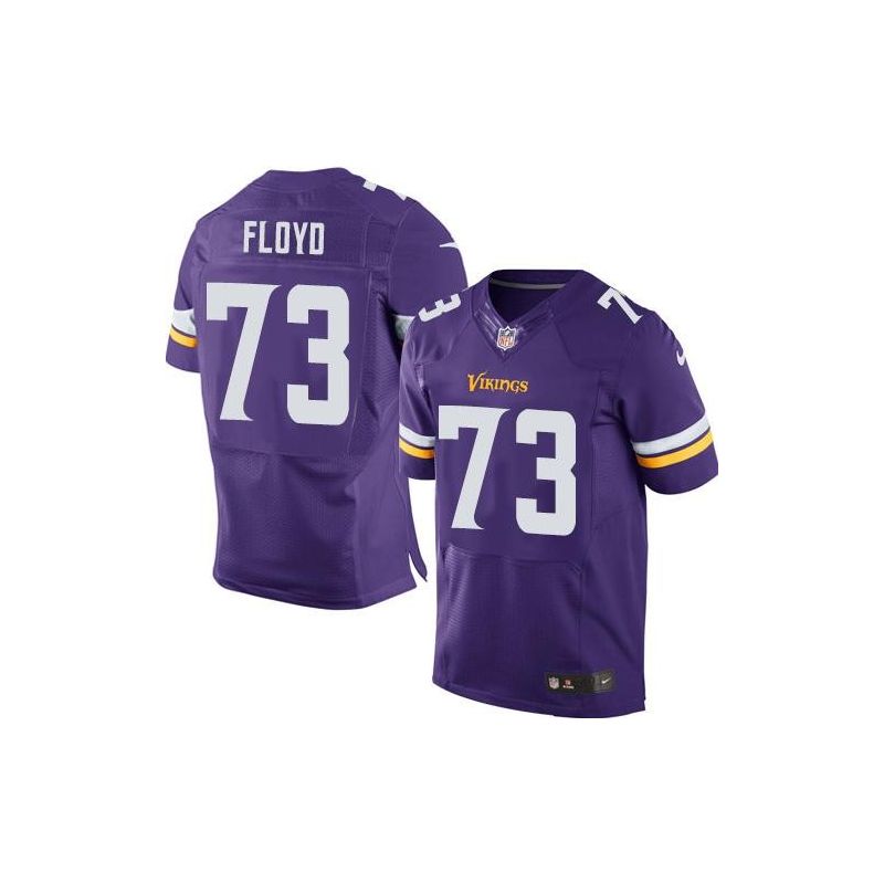 Cheap Sharrif Floyd Vikings Jersey From China Purple Elite #73