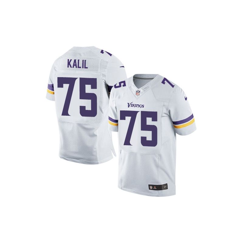 Cheap Matt Kalil Vikings Jersey From China White 2016 Elite #75
