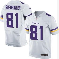 Cheap Moritz Boehringer Vikings Jersey From China White Elite #81