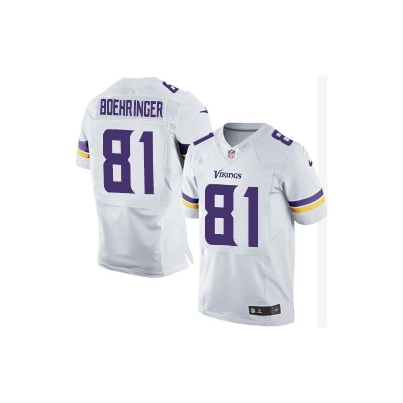 Cheap Moritz Boehringer Vikings Jersey From China White Elite #81