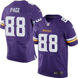 Cheap Alan Page Vikings Jersey From China Purple Elite #88