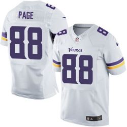 Cheap Alan Page Vikings Jersey From China White Elite #88