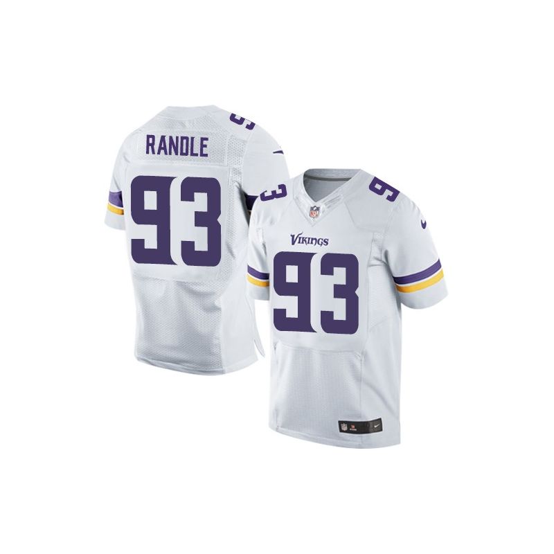 Cheap John Randle Vikings Jersey From China White Elite #93