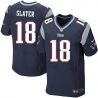 Cheap Matt Slater Patriots Jersey From China Blue Elite #18