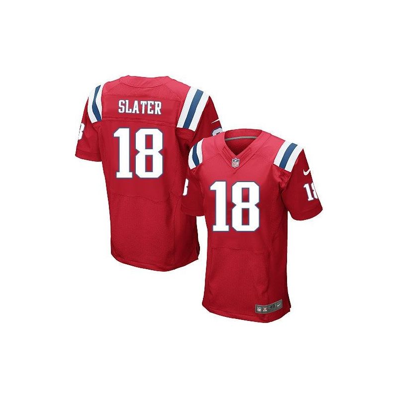 Cheap Matt Slater Patriots Jersey From China Red Elite #18