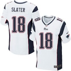 Cheap Matt Slater Patriots Jersey From China White Elite #18