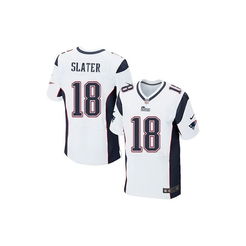 Cheap Matt Slater Patriots Jersey From China White Elite #18
