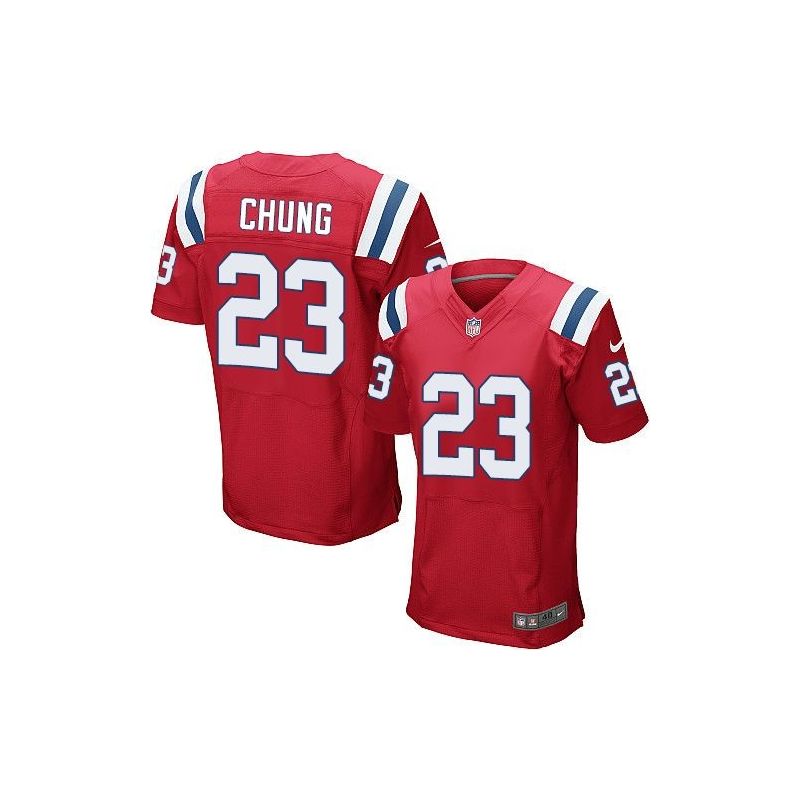 Cheap Patrick Chung Patriots Jersey From China Red Elite #23