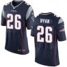 Cheap Logan Ryan Patriots Jersey From China Blue Elite #26