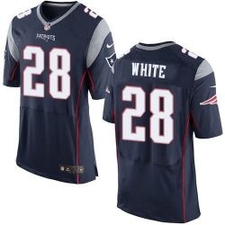 Cheap James White Patriots Jersey From China Blue Elite #28