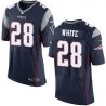 Cheap James White Patriots Jersey From China Blue Elite #28
