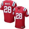 Cheap James White Patriots Jersey From China Red Elite #28