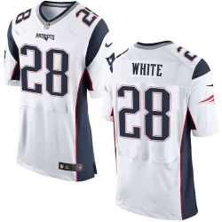 Cheap James White Patriots Jersey From China White Elite #28