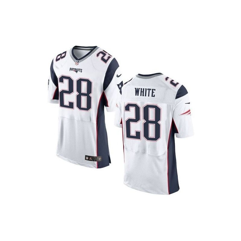 Cheap James White Patriots Jersey From China White Elite #28