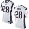 Cheap James White Patriots Jersey From China White Elite #28