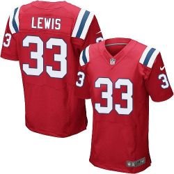 Cheap Dion Lewis Patriots Jersey From China Red Elite #33