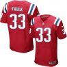 Cheap Kevin Faulk Patriots Jersey From China Red Elite #33