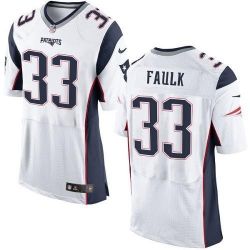 Cheap Kevin Faulk Patriots Jersey From China White Elite #33