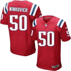 Cheap Rob Ninkovich Patriots Jersey From China Red Elite #50