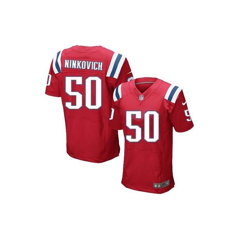 Cheap Rob Ninkovich Patriots Jersey From China Red Elite #50