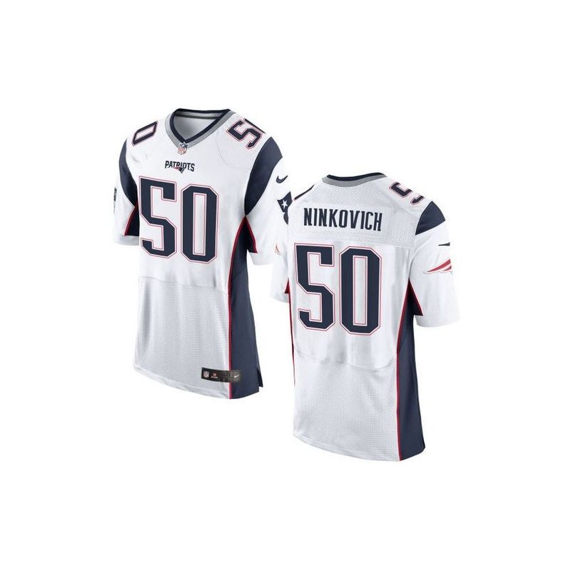 Cheap Rob Ninkovich Patriots Jersey From China White Elite #50