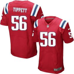 Cheap Andre Tippett Patriots Jersey From China Red Elite #56