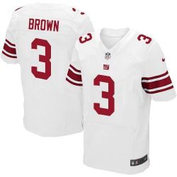 Cheap Josh Brown Giants Jersey From China White Elite #3