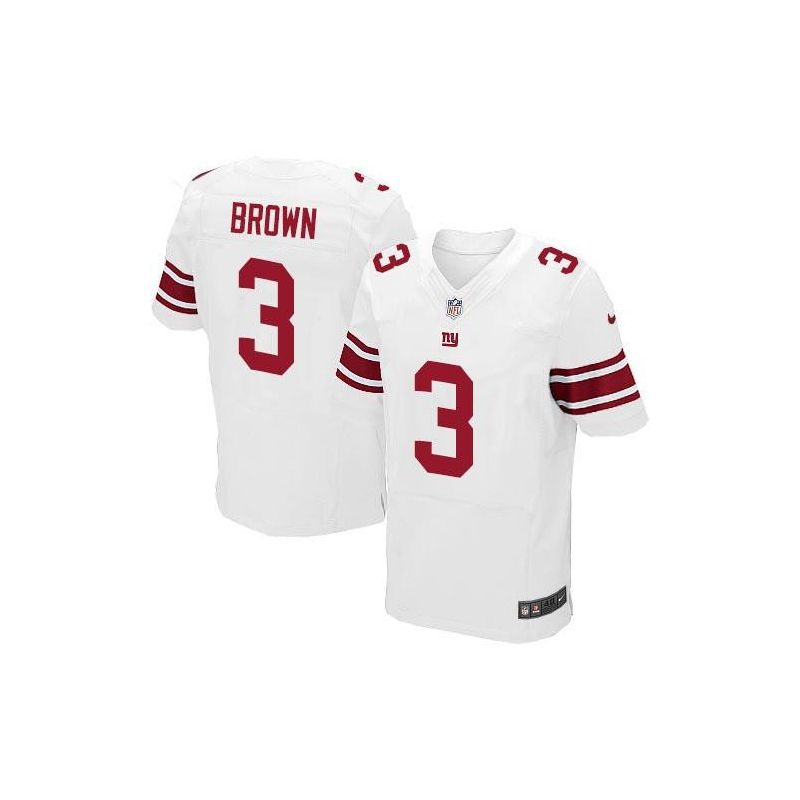 Cheap Josh Brown Giants Jersey From China White Elite #3