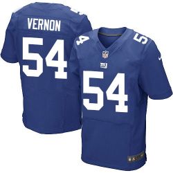 Cheap Olivier Vernon Giants Jersey From China Blue Elite #54
