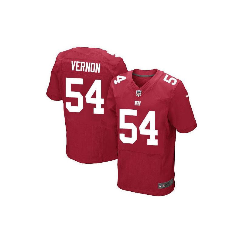 Cheap Olivier Vernon Giants Jersey From China Red Elite #54
