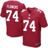 Cheap Ereck Flowers Giants Jersey From China Red Elite #74