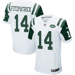 Cheap Ryan Fitzpatrick Jets Jersey From China White Elite #14