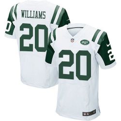 Cheap Marcus Williams Jets Jersey From China White Elite #20