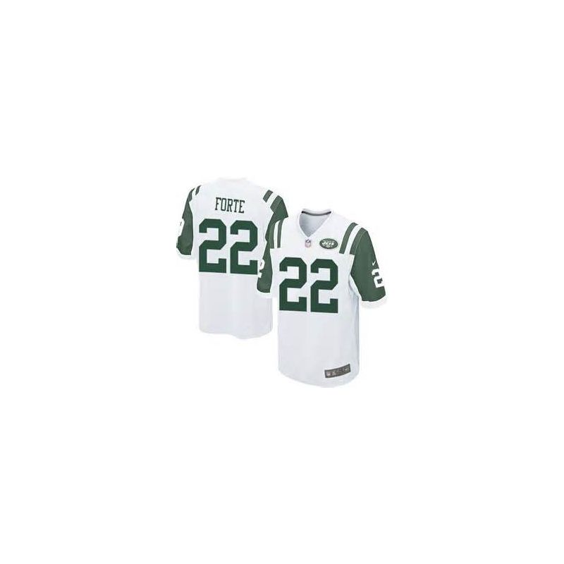 Cheap Matt Forte Jets Jersey From China White Elite #22