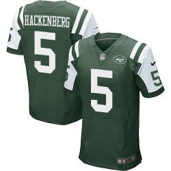 Cheap Christian Hackenberg Jets Jersey From China Green Elite #5