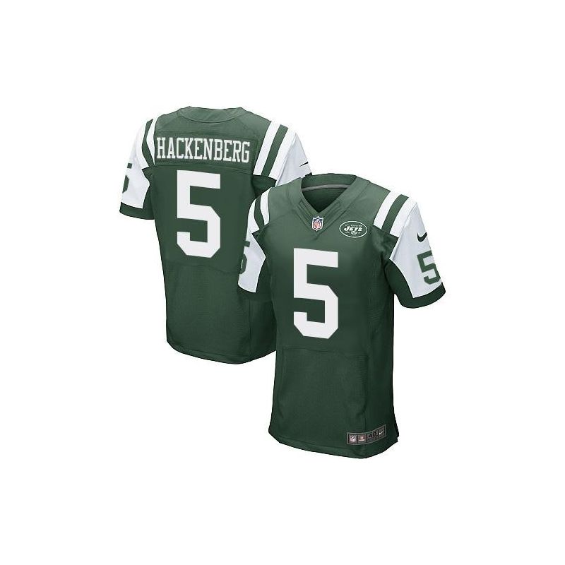 Cheap Christian Hackenberg Jets Jersey From China Green Elite #5