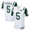 Cheap Christian Hackenberg Jets Jersey From China White Elite #5