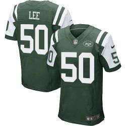 Cheap Darron Lee Jets Jersey From China Green Elite #50