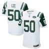 Cheap Darron Lee Jets Jersey From China White Elite #50